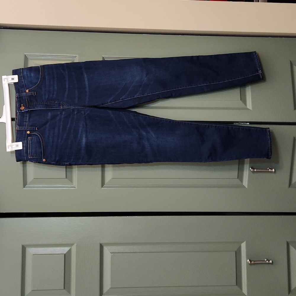 EUC Madewell Curvy High-rise Skinny Jeans